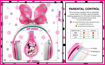 Picture of iHome KidDesign Minnie Mouse Youth Headphones with Bow