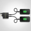 Picture of OtterBox UK Wall Charger 50W - 1X USB-C 30W + 1X USB-C 20W USB-PD - Black