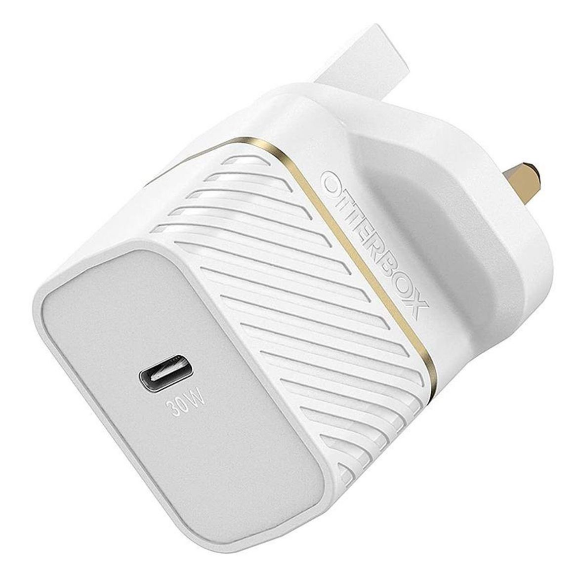 Picture of OtterBox UK Wall Charger 30W GaN - 1X USB-C 30W USB-PD - White