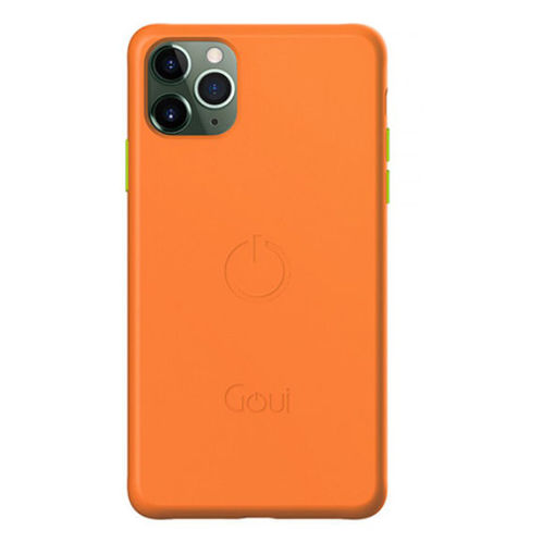 Picture of Goui Magnetic Case for iPhone 11 Pro Max with magnetic Bars - Tiger Orange