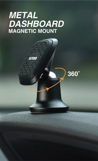 Picture of Eltoro Magnetic Metal Car Mount - Black