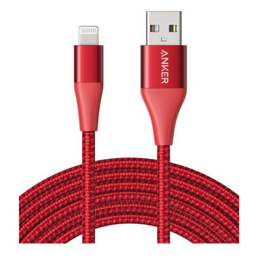 Picture of Anker PowerLine + II Lightning 3M - Red