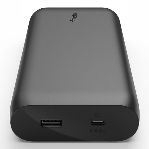 Picture of Belkin Power Bank 20K - 30W PD USB-C In/Out - USB-A Out - Black