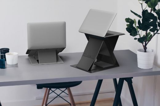 Picture of Moft Z 5 in 1 Sit Stand Desk - Silver