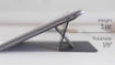 Picture of Moft Laptop Stand - Space Gray