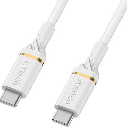 Picture of OtterBox USB-C to USB-C Fast Charge Cable Standard 1M - White