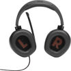 Picture of JBL Quantum 300 Hybrid Wired Over-Ear Gaming Headset with Flip-Up Mic - Black