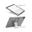 Picture of Araree Flexield SP Case with Pencil Holder for Apple iPad Pro 2021 12.9-inch - Clear