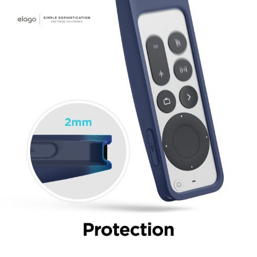 Picture of Elago R5 2021 Case for Apple TV Siri Remote - Jean Indigo