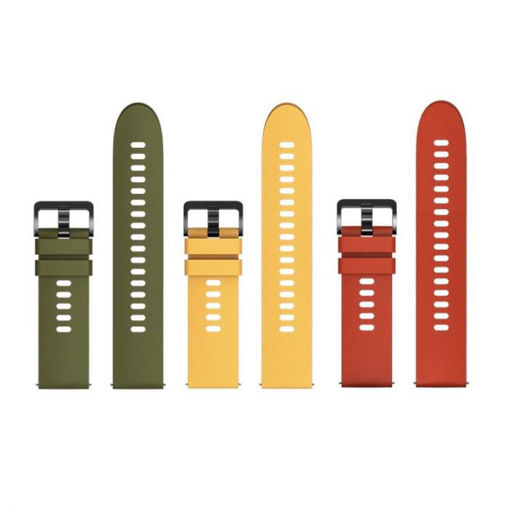 Picture of Xiaomi Mi Watch Strap (3 Pack) - Green/Yellow/Red