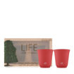 Picture of Life Stainless Steel Cups - Red