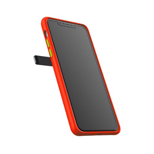 Picture of Goui Magnetic Case for iPhone 11 Pro Max with Magnetic Bars - Cherry Red