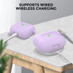 Picture of Ahastyle Full Cover Silicone Keychain Case for AirPods 3 - Lavender