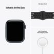 Picture of Apple Watch Nike Series 7 GPS + Cellular 45MM Aluminum Case with Nike Sport Band/Midnight