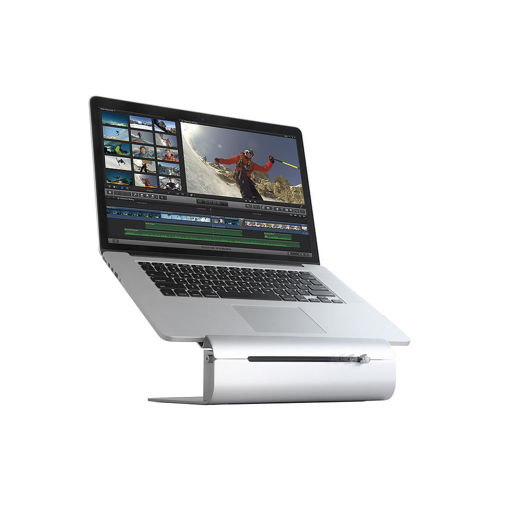 Picture of Rain Design iLevel2 Adjustable Height Laptop Stand - Silver