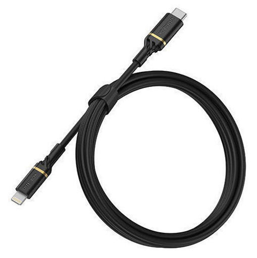 Picture of OtterBox Trade In Lightning to USB-C Fast Charge Cable Standard 1M - Matte Black