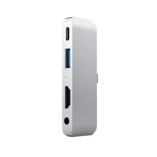 Picture of Satechi Hub TYPE-C Mobile Pro Hub For iPad & Type C Smartphones - Silver