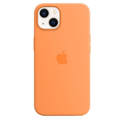 Picture of Apple iPhone 13 Silicone Case with MagSafe - Marigold