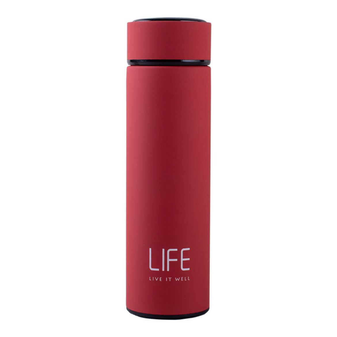 Picture of Life Insulated Stainless Steel Water Bottle 500ml - Red