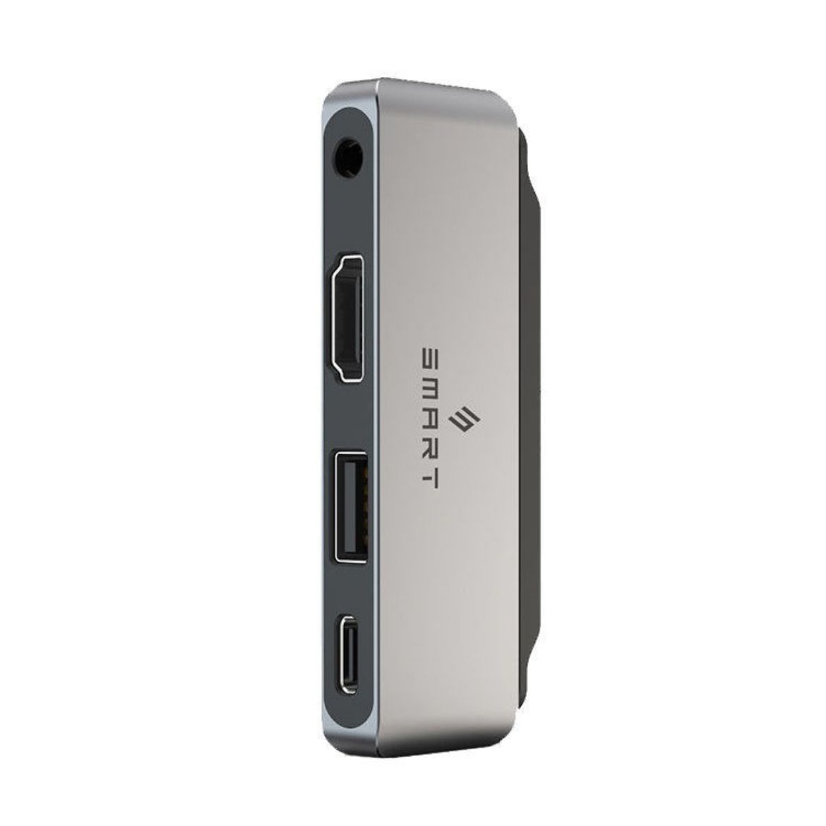 Picture of Smart 4 in 1 USB-C Multiport Hub Compatible for iPad - grey