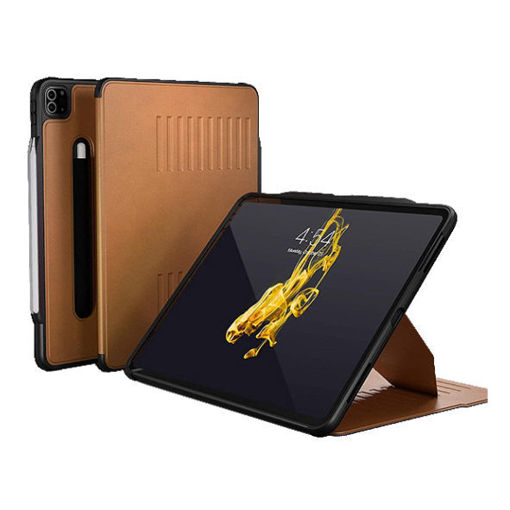 Picture of Zugu Alpha Case for iPad Pro 12.9-inch 4th Gen 2020 - Brown