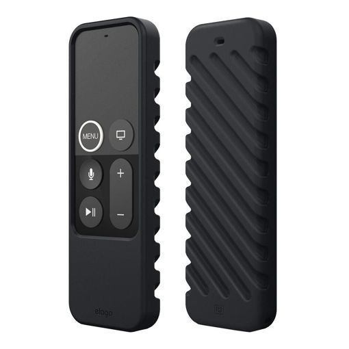 Picture of Elago R3 Protective Case for Apple TV Siri Remote Lanyard Included - Black