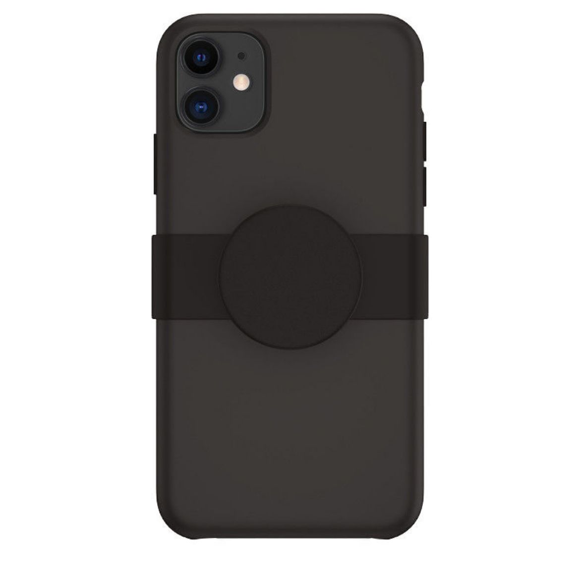 Picture of PopSockets PopGrip Slide for iPhone 11 - Black Haze