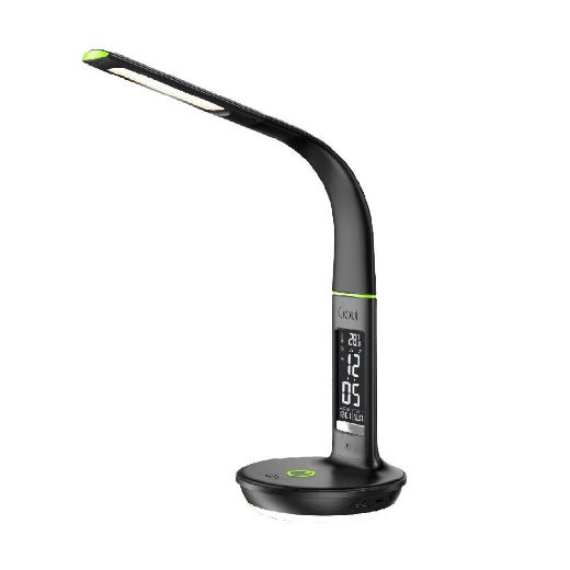 Picture of Goui Nuru + D Lamp with Wireless Charger Qi 10W/PD 30W - Black