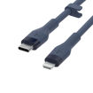 Picture of Belkin USB-C to Lightning Silicone Cable 1M - Blue