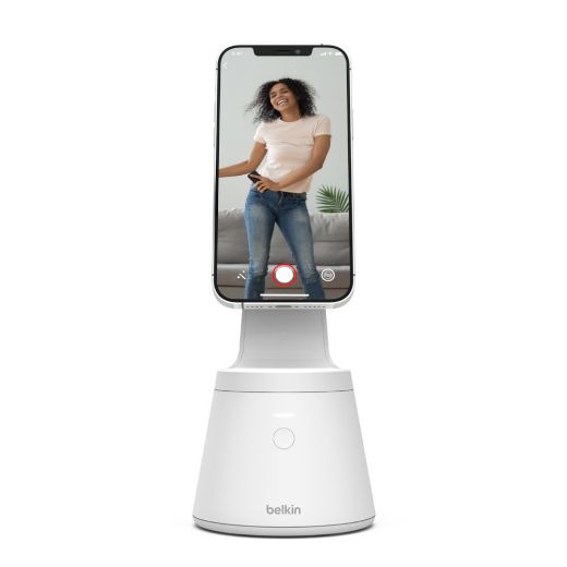 Picture of Belkin Magnetic Phone Mount With Face Tracking - White