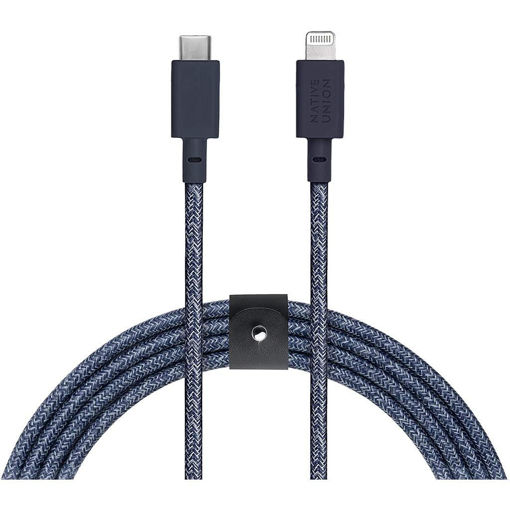Picture of Native Union Belt Cable USB-C to Lightning 3M - Indigo