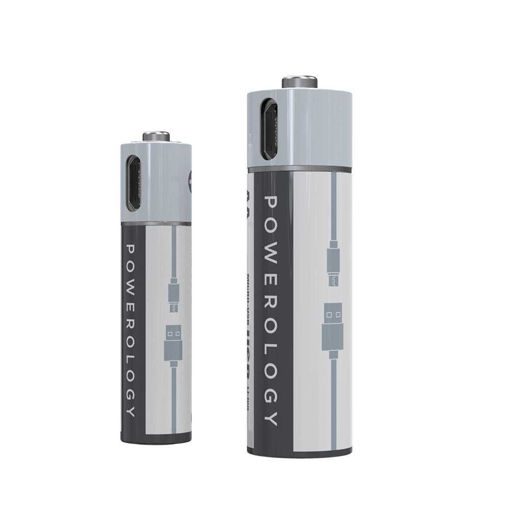 Picture of Powerology USB Rechargeable Lithium-ion Battery AAA (2pcs)