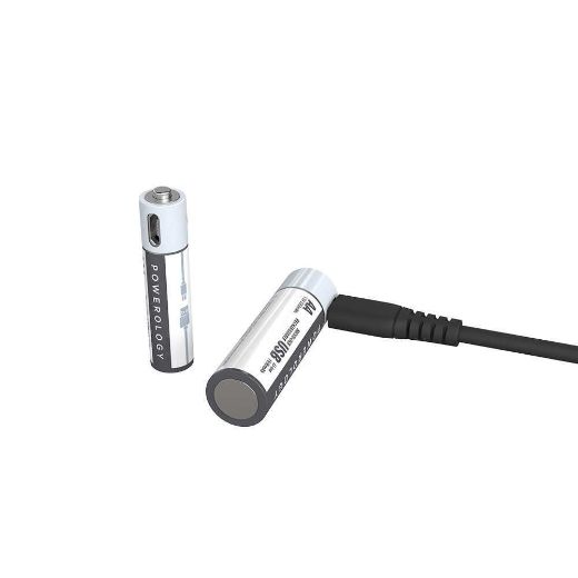 Picture of Powerology USB Rechargeable Lithium-ion Battery AA (2pcs)