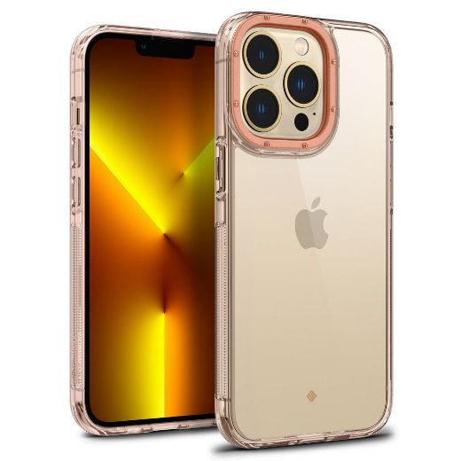 Picture of Caseology Skyfall Royal Clear Case for iPhone 13 Pro - Rose Gold