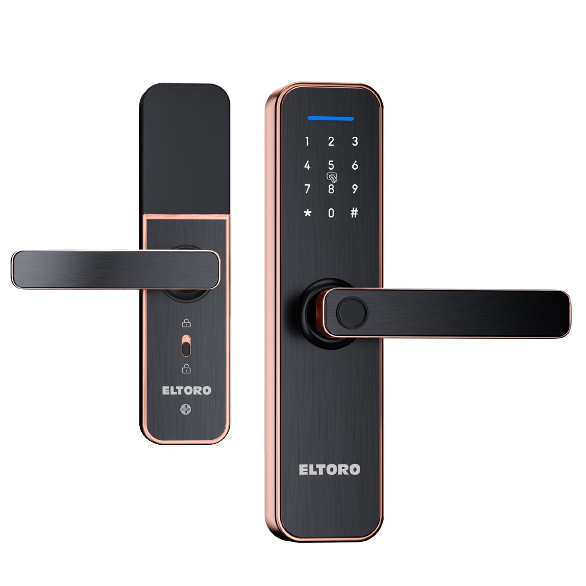 Picture of Eltoro Smart Lock + Access Card For The Smart Lock 2 Pcs - Bronze