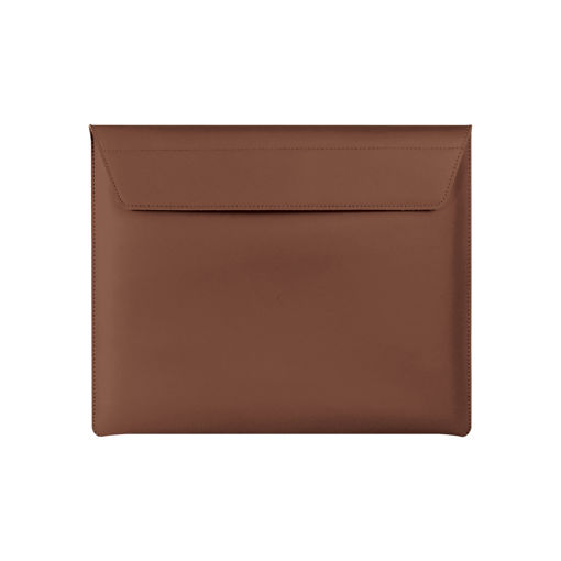 Picture of Smart 13.5-inch Premium Handcrafted Genuine Leather Sleeve - Brown