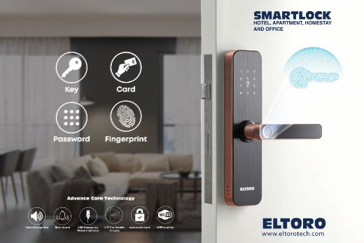 Picture of Eltoro Smart Lock + Access Card For The Smart Lock 2 Pcs - Bronze