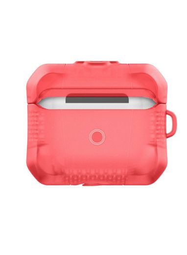 Picture of Itskins Spectrum Frost﻿﻿ Series Antimicrobial Case for AirPods 3 Gen - Coral