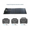 Picture of Powerology Bundle Portable Power Generator 140400mAh 500W with Foldable Solar Panel - Black