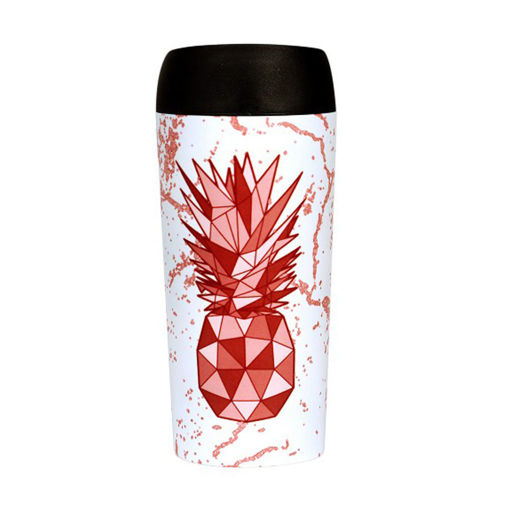 Picture of Woodway Well Travel Mugs 450ml - Pineapple