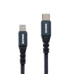 Picture of Eltoro Kevlar USB-C to Lightning Cable 1.5M with Nylon PP Yarn Jacket - Blue
