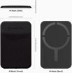 Picture of Sinjimoru M-Basic Magnetic Wallet for Apple Magsafe - Black