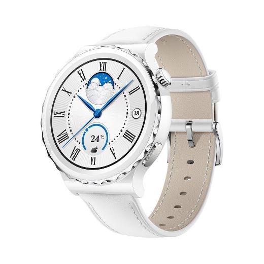 Picture of Huawei Watch GT 3 Pro Ceramic 43mm - Leather White