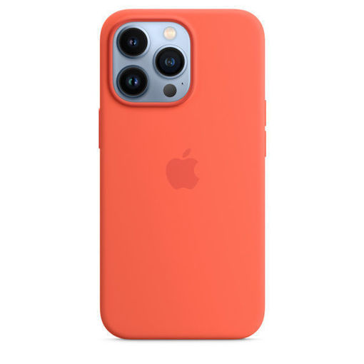 Picture of Apple iPhone 13 Pro Silicone Case with MagSafe - Nectarine