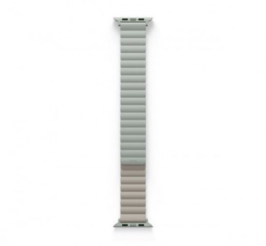 Picture of Uniq Revix Reversible Magnetic Apple Watch Strap 42/44/45/49mm - Sage/Beige