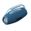 Picture of Powerology Phantom Speaker Bluetooth 5.0 Water Resistant Aux Interface - Navy Blue