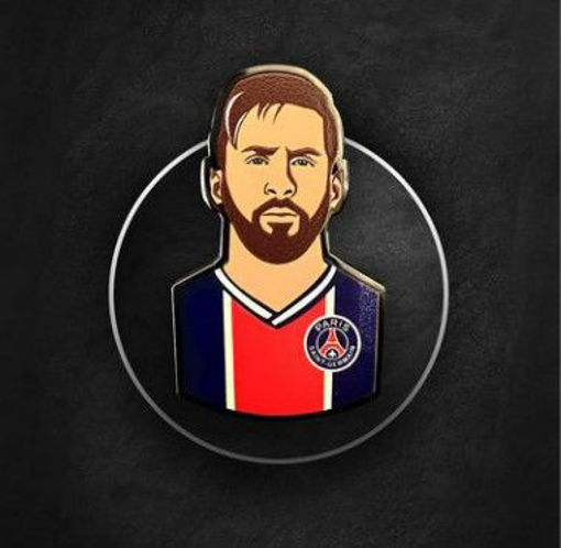 Picture of Black Messi Pin