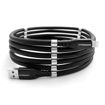 Picture of SuperCalla Magnetic USB-A to Lightning Cable 2M - Black