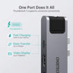 Picture of Choetech 7 in 1 USB-C Multiport Adapter - Gray