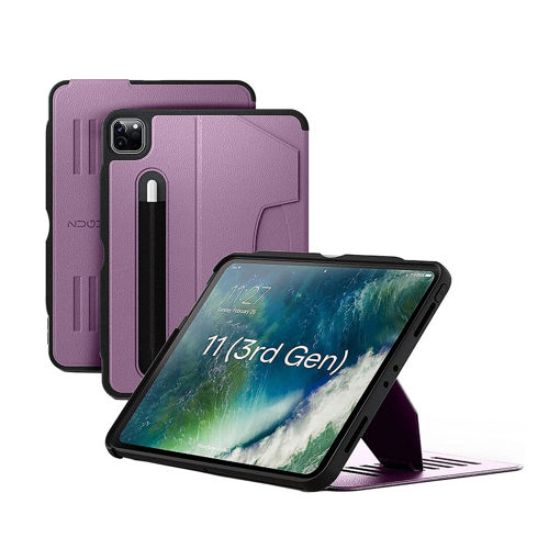 Picture of Zugu Case for iPad Pro 11 Gen 3/2/1 2018/2021 - Purple